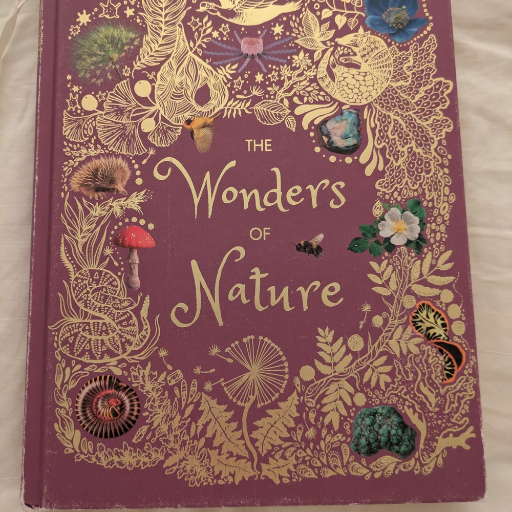 Nature's Wonders Kids Book - Purple and Gold